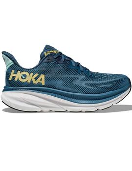 zapatilla running hombre hoka CLIFTON9, azul