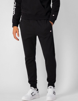 pantalón chandal champion classic negro con puño