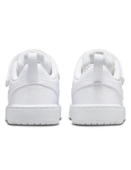 zapatilla bebé  nike  COURT BOROUGH LOW RECRAFT blanco