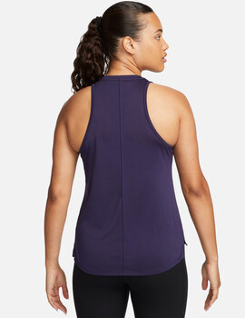 camiseta manga corta mujer nike dri-fit, morado