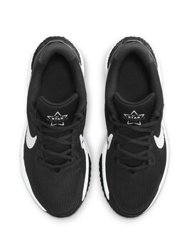 zapatilla niño nike  STAR RUNNER 4 BIG KIDS' ROAD R, negro/blanco