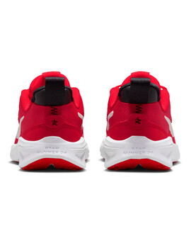 zapatilla nike junior con gomas STAR RUNNER 4 LITTLE KIDS'rojo