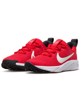 zapatilla nike junior con gomas STAR RUNNER 4 LITTLE KIDS'rojo