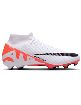 bota de fútbol nike ZOOM SUPERFLY 9 ACADEMY FG/MG, blanco
