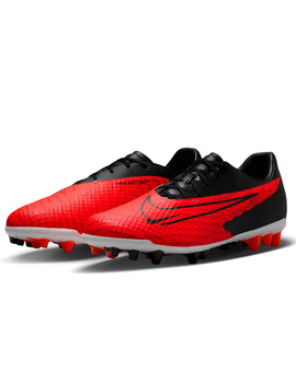 bota de fútbol nike PHANTOM GX ACADEMY AG, rojo negro