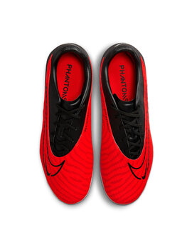 bota de fútbol nike PHANTOM GX ACADEMY AG, rojo negro