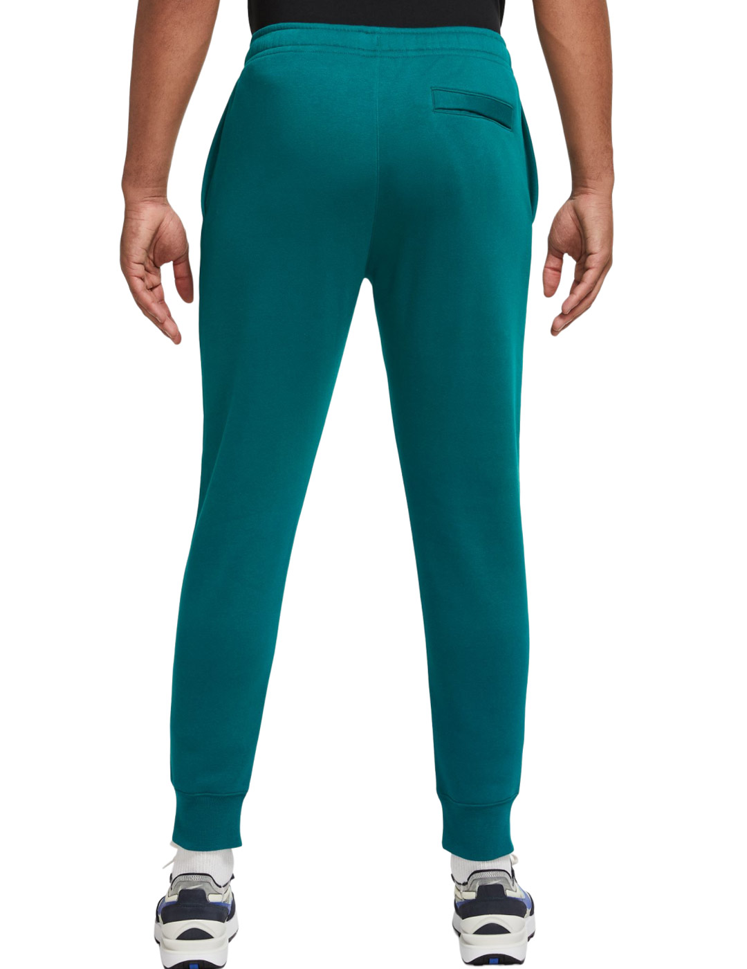 pantalón nike  hombre algodón con puño, verde