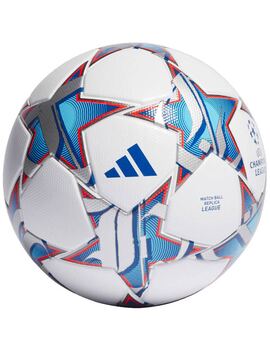 balón de fútbol adidas termosellado champions, blanco azul
