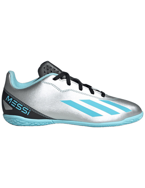 bota de fútbol sala adidas X CRAZYFAST MESSI.4 , gris