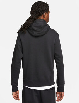 sudadera de capucha nike hombre, negro