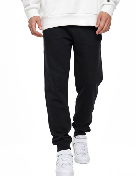 pantalón chandal negro champion cremallera en bolsillos