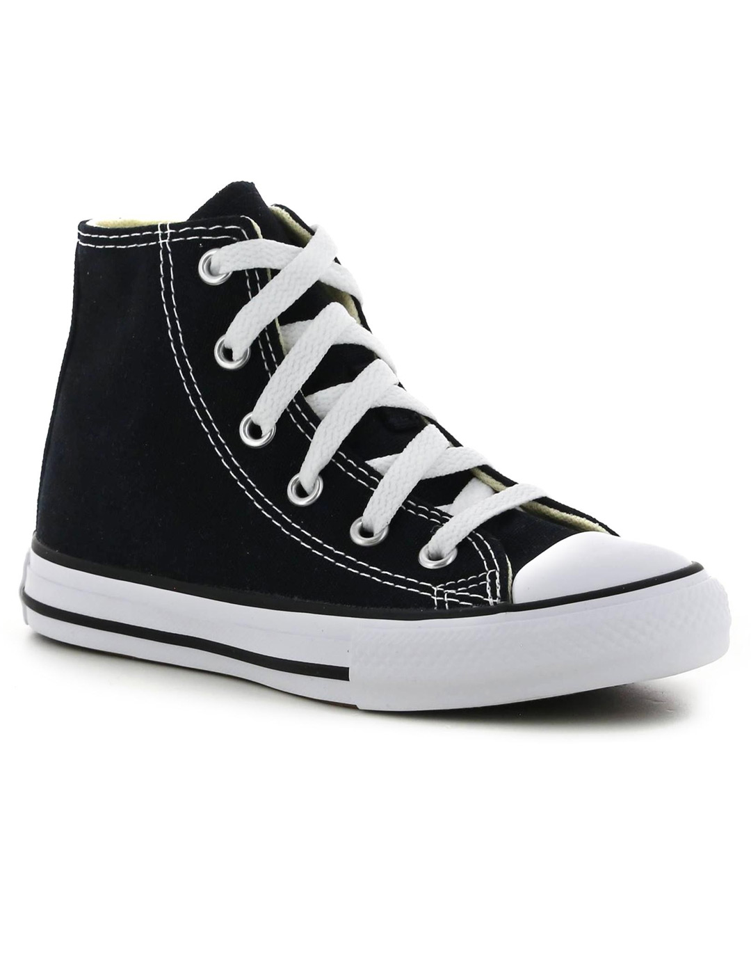 zapatilla converse all star junior, negro