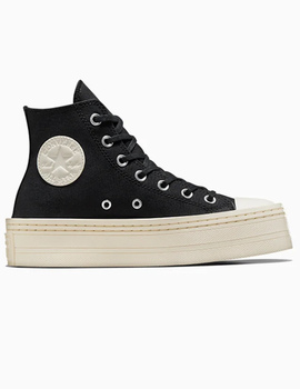 zapatilla converse  MODERN LIFT HI , negro/negro