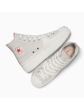 zapatilla converse CHUCK TAYLOR ALL STAR CONSTRUCT, blanco roto