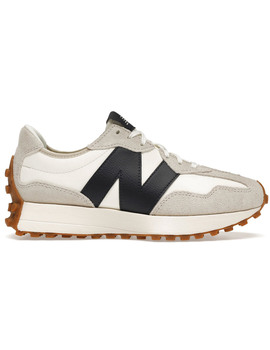 zapatilla New Balance mujer 327, beige/negro