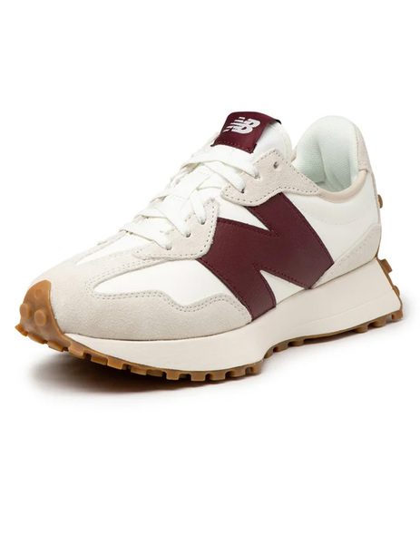 Zapatilla Mujer New Balance 327 Beige Granate