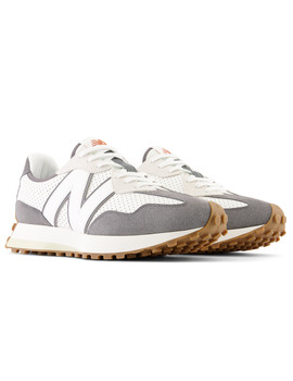 zapatilla New Balance hombre 327, blanco/gris