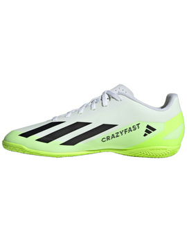bota adidas fútbol sala X CRAZYFAST.4 IN, blanco