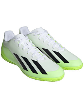 bota adidas fútbol sala X CRAZYFAST.4 IN, blanco