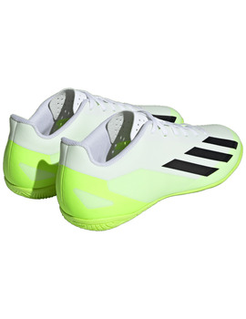 bota adidas fútbol sala X CRAZYFAST.4 IN, blanco