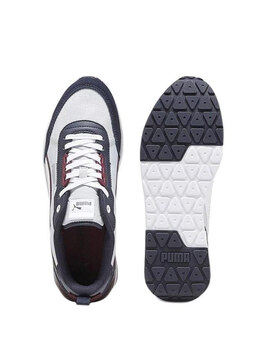 zapatilla hombre PUMA R22, gris/negro/grana