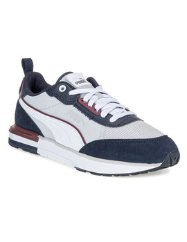 zapatilla hombre PUMA R22, gris/negro/grana
