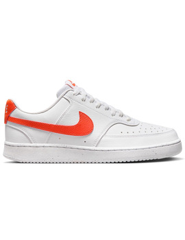 zapatilla hombre nike COURT VISION LOW blanco/rojo