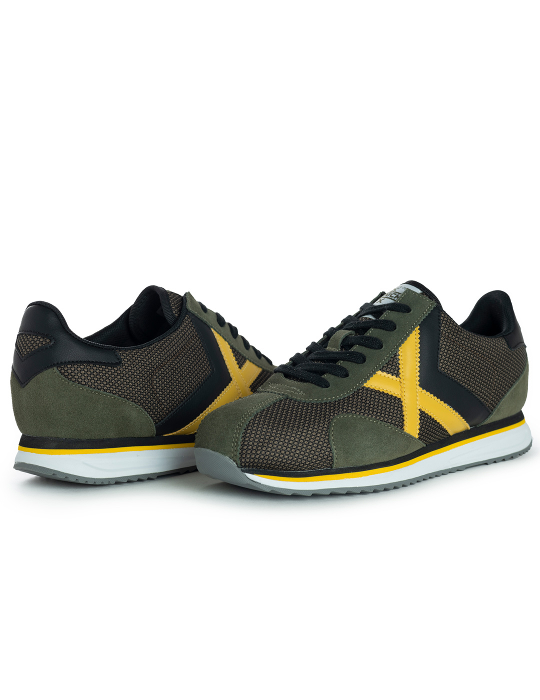 zapatilla hombre munich SAPPORO 166, verde oliva