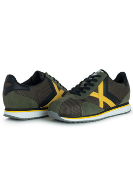 zapatilla hombre munich SAPPORO 166, verde oliva