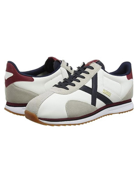 zapatilla munich hombre SAPPORO 93, blanco