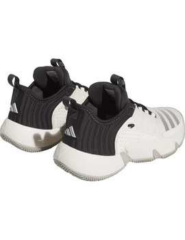 zapatilla baloncesto junior adidas TRAE UNLIMITED, blanco/negro/gris