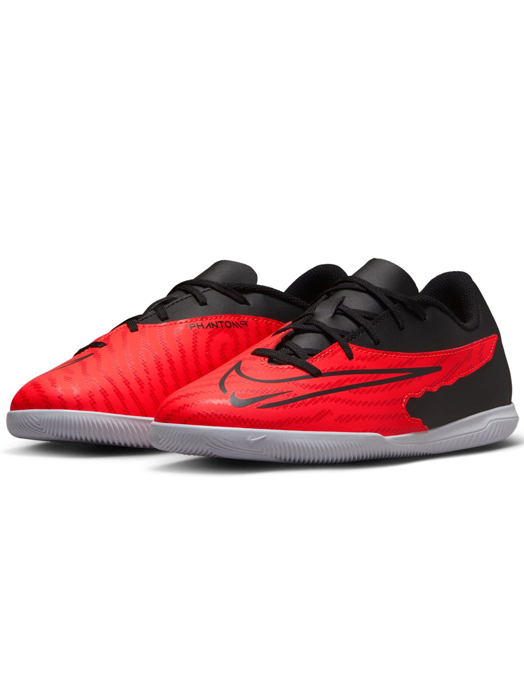 zapatilla nike fútbol sala junior  PHANTOM GX CLUB rojo/negro