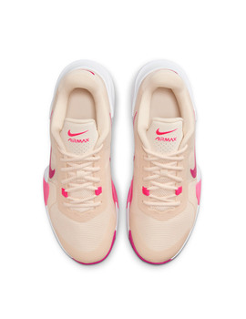 zapatilla baloncesto nike AIR MAX IMPACT 4 , beige/rosa/chicle