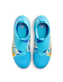 bota de fútbol nike  ZOOM SUPERFLY 9 ACAD Kiliam Mbappé AG, azul