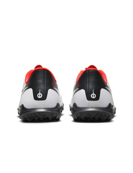 bota de fútbol NIKE TIEMPO LEGEND 10 CLUB TURF, blanco/negro/naranja