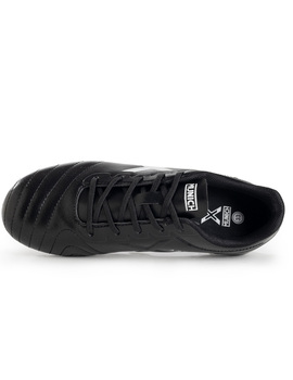 bota de fútbol niño MUNICH ARENGA MG, negro/plata