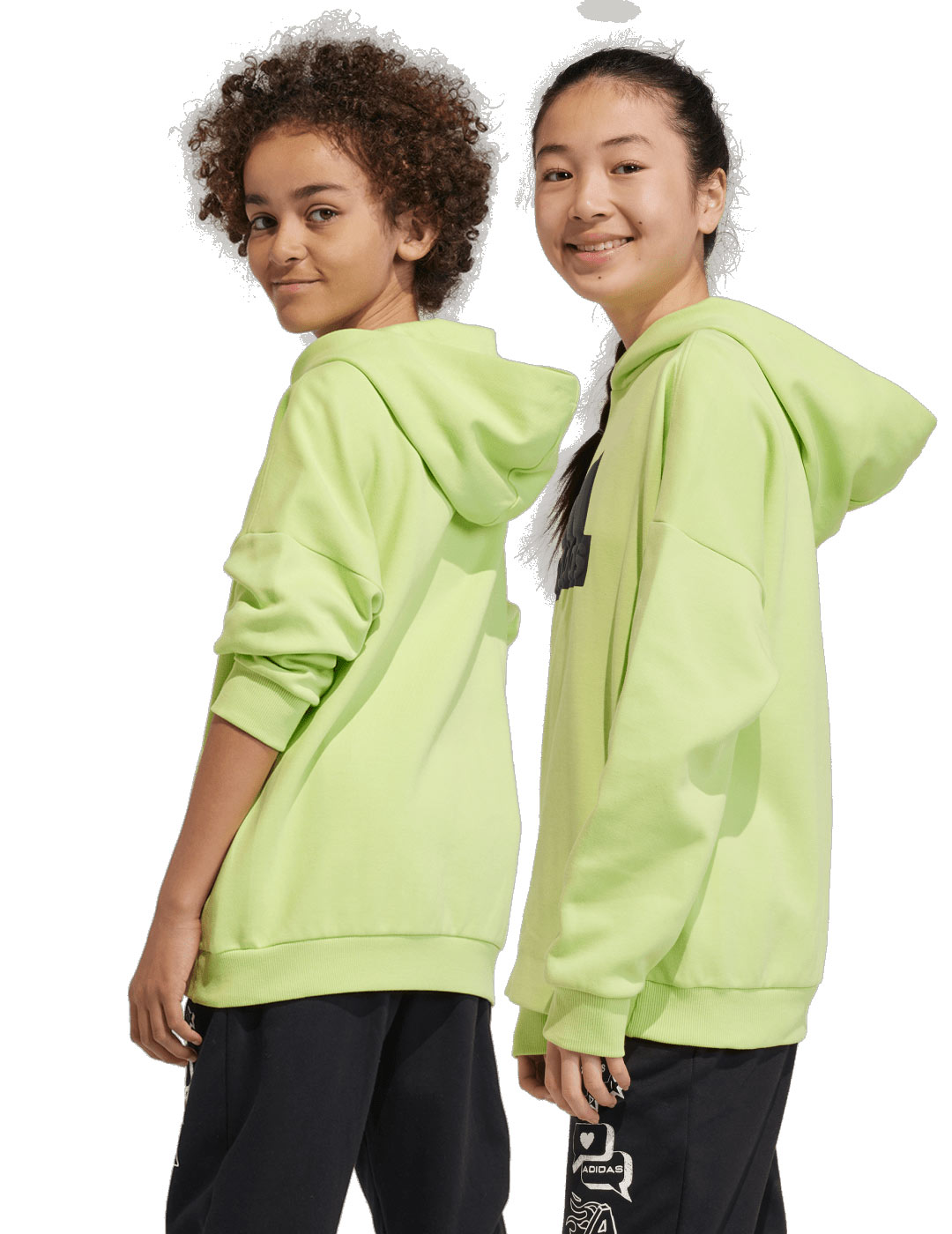 sudadera de capucha adidas niño, verde pistacho
