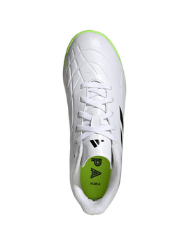 zapatilla adidas niño fútbol sala COPA PURE.4 IN , blanco/negro