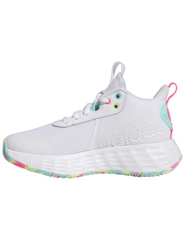 zapatilla de baloncesto junior adidas OWNTHEGAME 2.0 , blanco