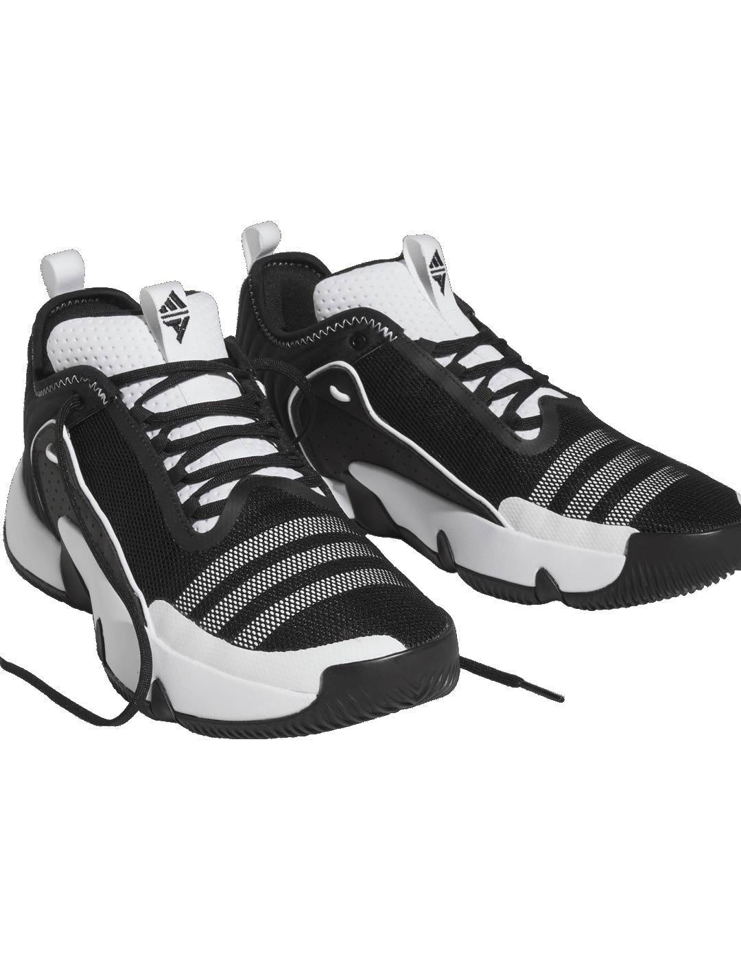 zapatilla de baloncesto adidas hombre TRAE UNLIMITED, negro/blanco