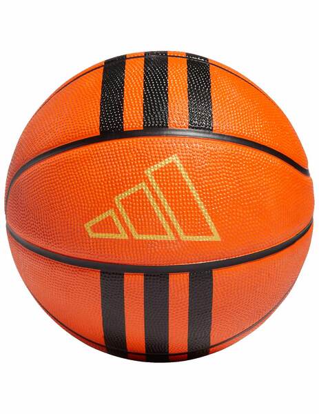 balón de baloncesto adidas caucho 3S RUBBER X3, naranja/negro