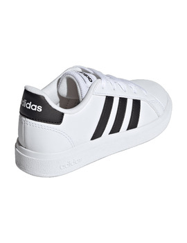 zapatilla adidas niño GRAND COURT 2.0 K, blanco/negro
