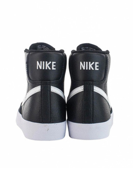 NIKE BLAZER MID '77 BIG KIDS' SHOES, NEGRO