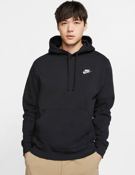 Sudadera Hombre Con Capucha Negra