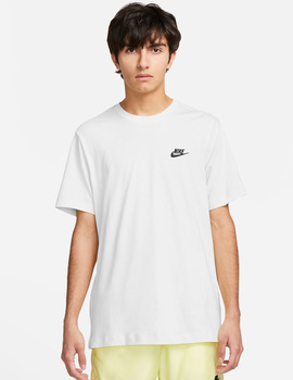 CAMISETA MANGA CORTA NIKE SPORTSWEAR CLUB MEN'S , BLANCA