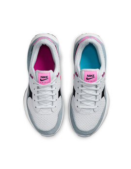 zapatilla casual niña NIKE AIR MAX SYSTM BIG, blanco