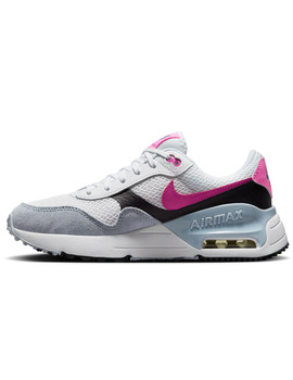 zapatilla casual niña NIKE AIR MAX SYSTM BIG, blanco