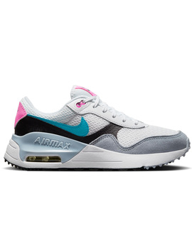 zapatilla casual niña NIKE AIR MAX SYSTM BIG, blanco