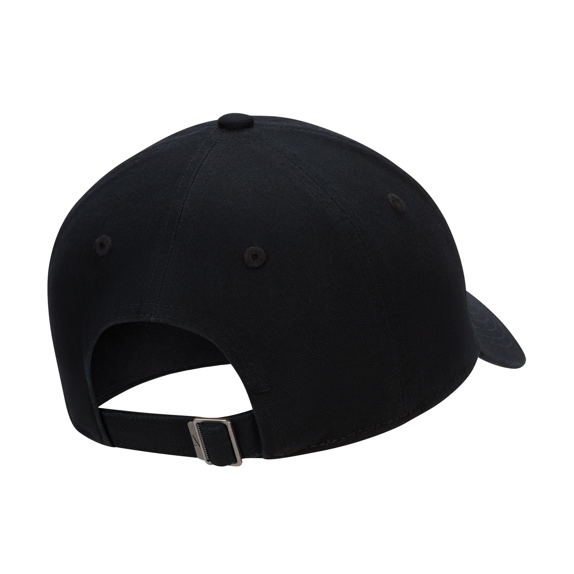 gorra nike club algodón negro