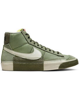 zapatilla nike  BLAZER MID PRO CLUB verde oliva